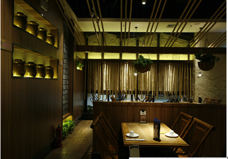 餐厅设计之茅庐印象