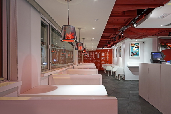 茶餐厅设计效果图