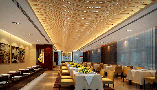 餐厅装修设计图